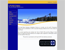Tablet Screenshot of lakeplacidambulance.com